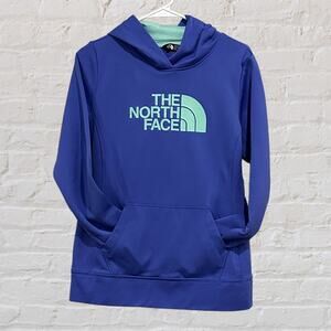 The North Face Fleece‎ Logo Hoodie Women’s Sz Medium